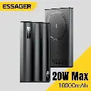 ESSAGER PowerBank 10,000mAh 15w/20w Carga Inalámbrica/Cable