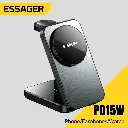 ESSAGER Soporte 3en1 15w Applewatch/Iphone/Airpods