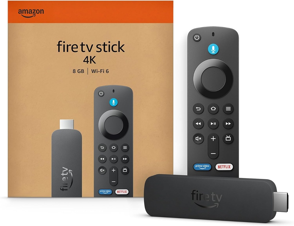 Amazon Fire TV Stick 4K (2.ª generación) IA, Wi-Fi 6