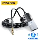 ESSAGER Adaptador BT 5.0 Jack 3.5mm Receptor Audio
