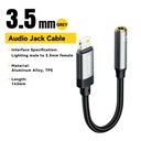ESSAGER Adaptador Lightning a Jack 3.5mm Audio