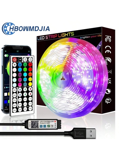 Tira Luz LED RGB5050 10M c/control