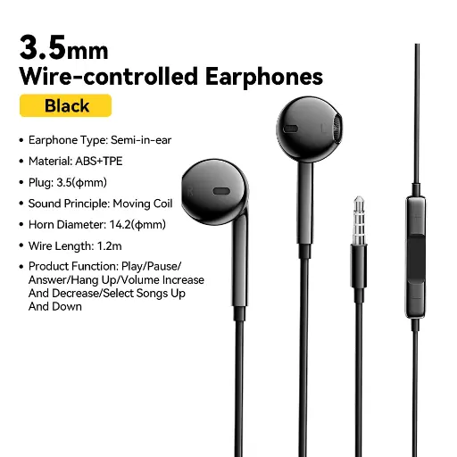 ESSAGER Manos Libres In Ear Jack 3.5mm