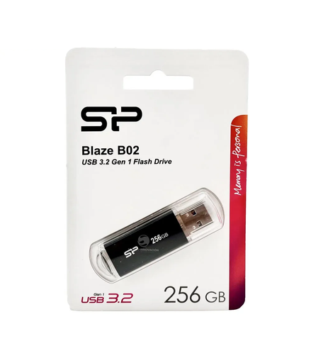 Memoria USB 256GB 3.2 Gen 1 Blaze B02 SP