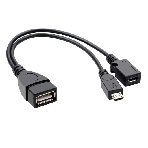 Cable OTG Tipo "Y" Micro USB FireTV Fire Stick