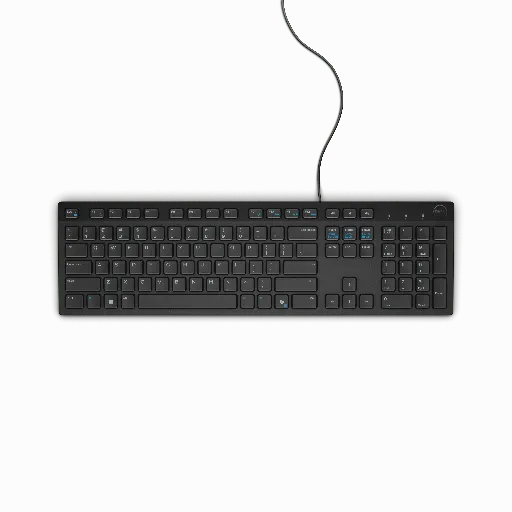 [KB216-B] Teclado USB Dell KB216-B Español Black KB212/216