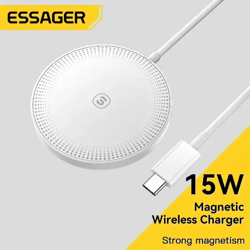 ESSAGER Cargador Inalambrico 15W Magnetico